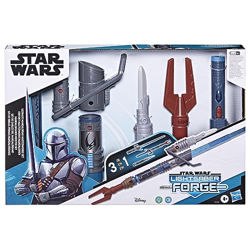 Star Wars F8384 Lightsaber Forge Ultimate Mandalorian Masterworks Set thumb #19