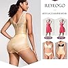 REYEOGO-Waist-Trainer-for-Women-Shapewear-Bodysuit-Corset-Tummy-Control-Body-Shaper-Lace-Butt-Lifter-Panty-Fajas-Colombianas REYEOGO Waist Trainer for Women Shapewear Bodysuit Corset Tummy Control Body Shaper Lace Butt Lifter Panty Fajas Colombianas (Beige, Large)