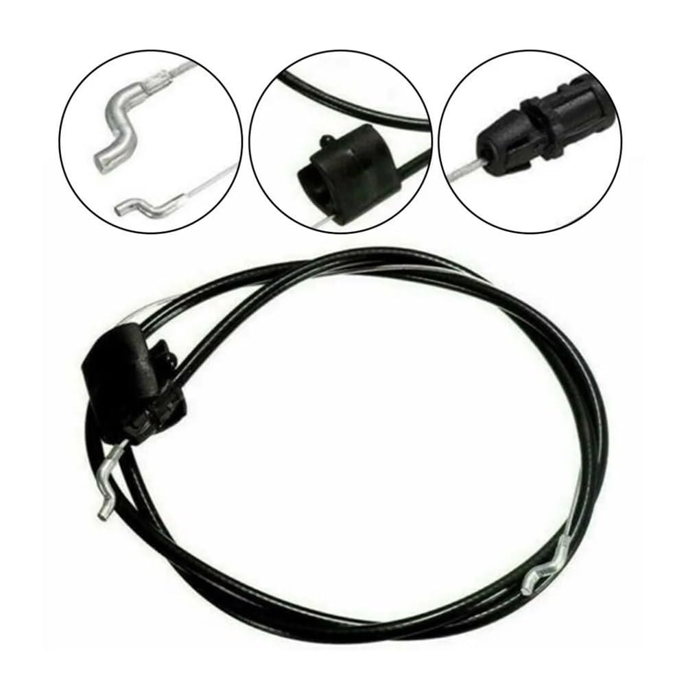 Herramienta de jardín en Forma de Z, cortacésped en Curva Z, Cable de Control de tracción del Acelerador Apto for M TD 038 2003-2007, Unidades de Rueda de Freno de Motor de cortacésped