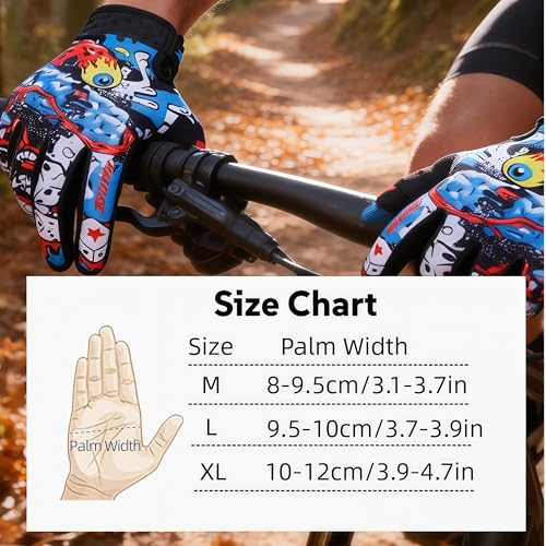Guantes para ciclismo unisex con palma antideslizante miniatura 6
