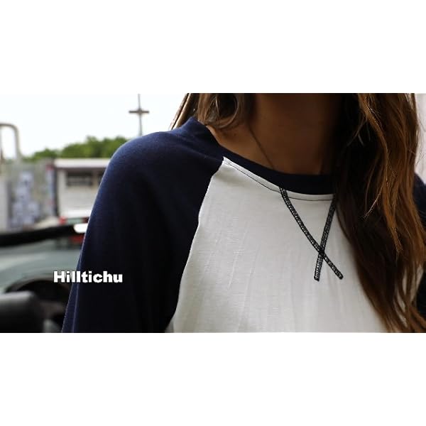 Hilltichu Womens Color Block Round Neck Tunic Tops Casual Long Sleeve Shirt Blouse A-white