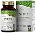 Price comparison product image Ezyleaf Vitex Agnus Castus (Chasteberry) 120mg per Serving | 4:1 Extract Concentrate | 90 Vegan Capsules | Chaste Berry Supplement to Support Womens Health | Non GMO, Gluten, Allergen & Dairy Free