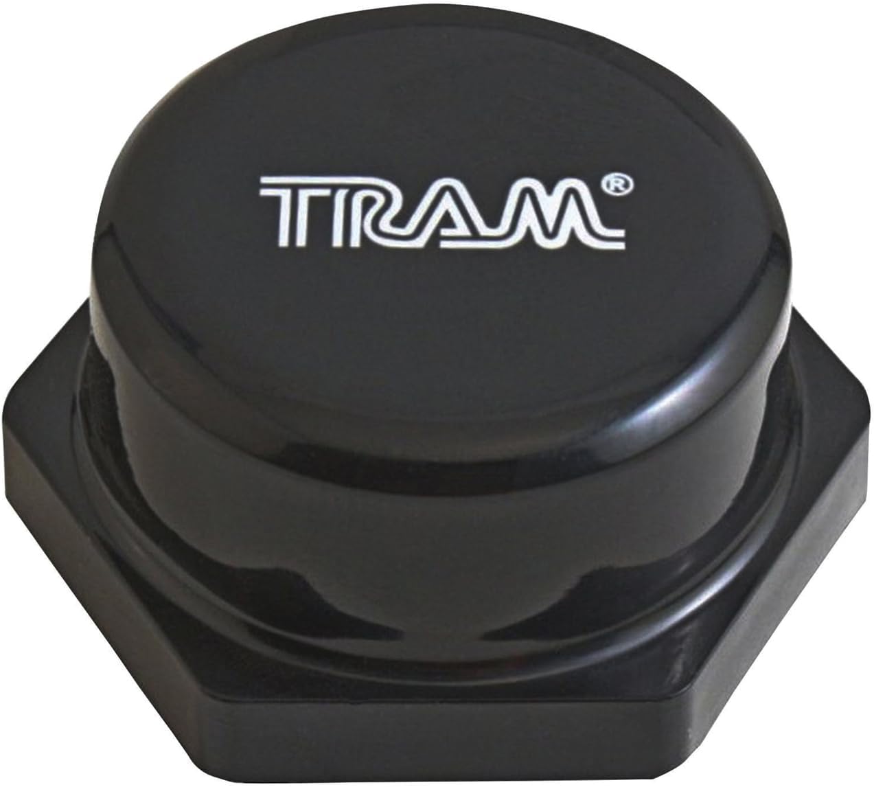 Tram 1290 NMO Rain Cap Black Heavy-Duty Plastic with O Ring Gasket for Secure Weather Protection