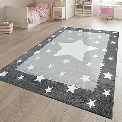 TT Home Pastel Stars Nursery Rug Cover