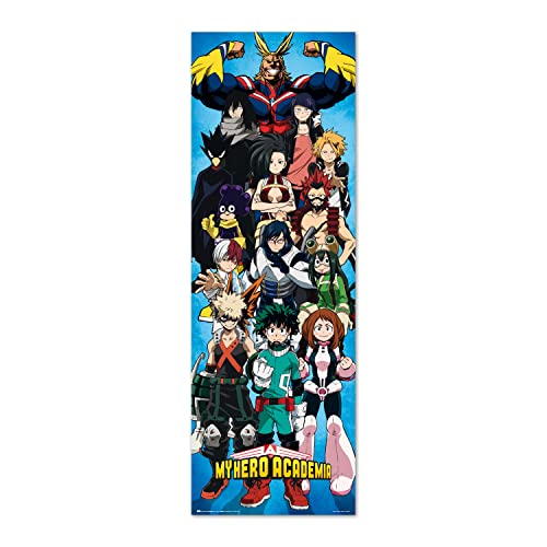 Grupo Erik Poster My Hero Academia - 20.8 x 62.2 inches / 53 x 158 cm - Shipped Rolled Up - Cool Posters, Art Poster, Door Posters & Prints