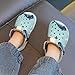Meaudiwes Fashion Beach Pool Slippers Toddler Slides Sandals Child Water Shower for Girl Cute Otter Fish Pattern