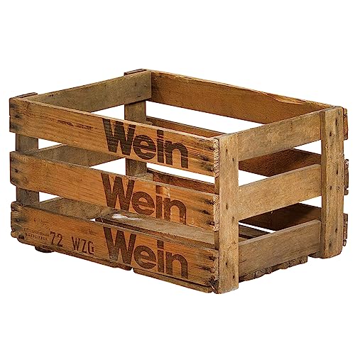 Weinkiste original Holzkiste Obstkiste Gemüsekiste Deko-Weinkiste 46x31cm Holz