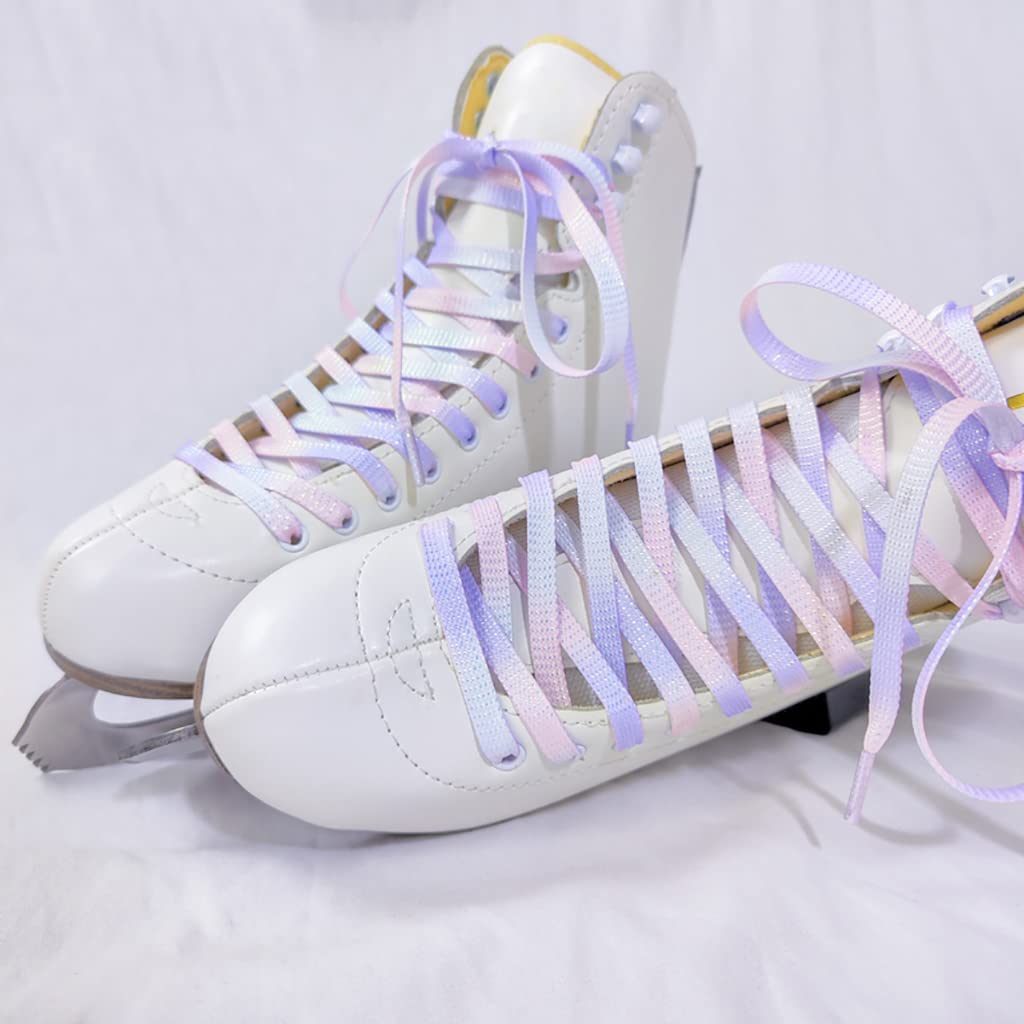 Lacci Per Pattini Arcobaleno 180cm - Resistenti, Moda, Per Hockey, Pattinaggio, Stivali - Foto 5