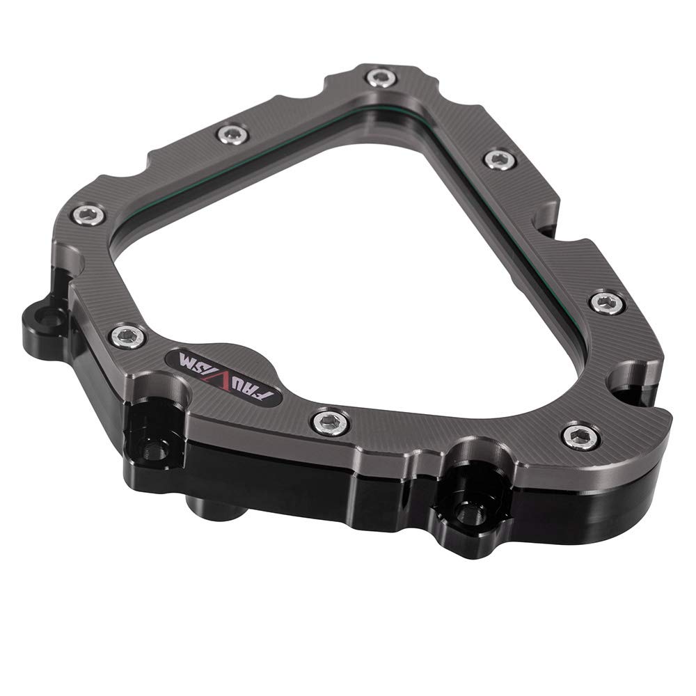 Clear Motorcycle Pulse/Timing Cover Right Engine Case Aluminum Accessories for MT09/FZ09/FJ09/XSR900/Tracer900/GT/Niken 2014-2020 (Titanium)