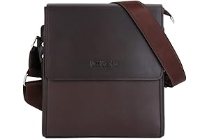 Leathario Men's Leather Shoulder Bag: Style meets Utility