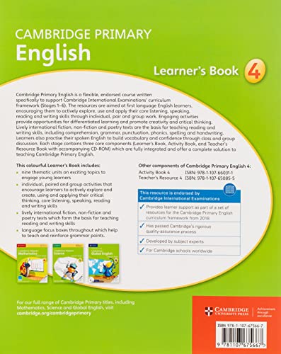 Cambridge Primary English Learner's Book Stage 4 - Image 2