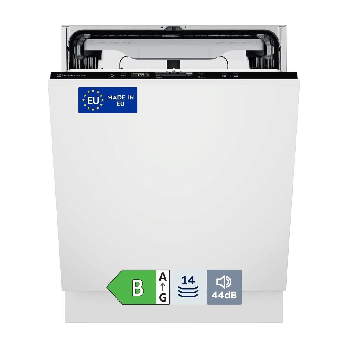 Electrolux E62LB203S Lavastoviglie Incasso Totale 60 cm AirDry Silenziosa