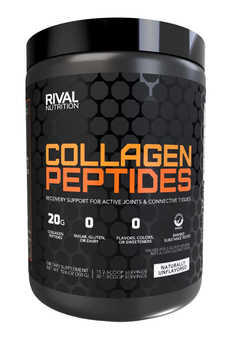 RIVAL NUTRITIONRivalus Collagen Peptides, Unflavored, 0.66 Pound