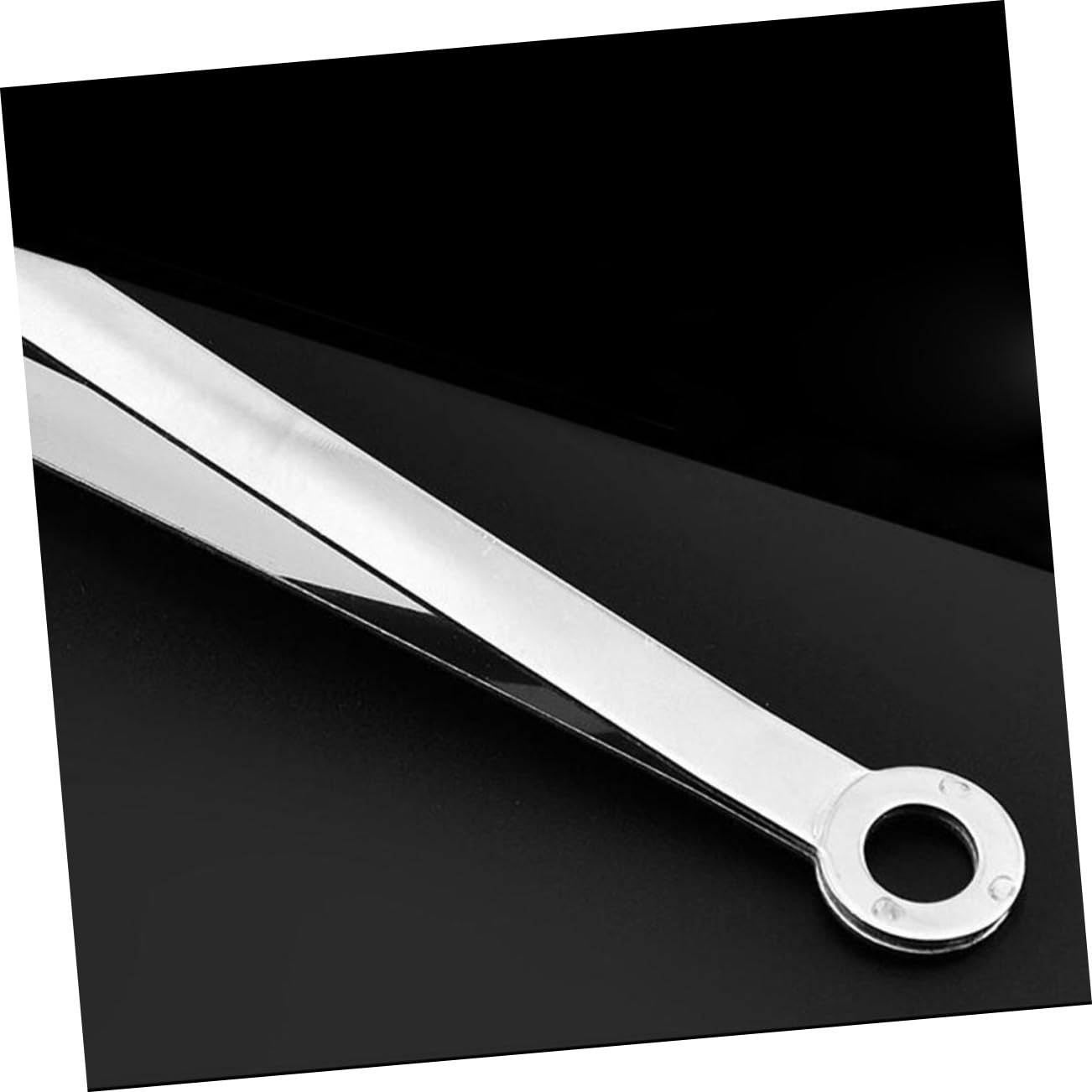 FUNOMOCYA Stainless Steel Ice Tongs Mini Serving Tongs for Sugar Cubes Lemon Slices for Buffet