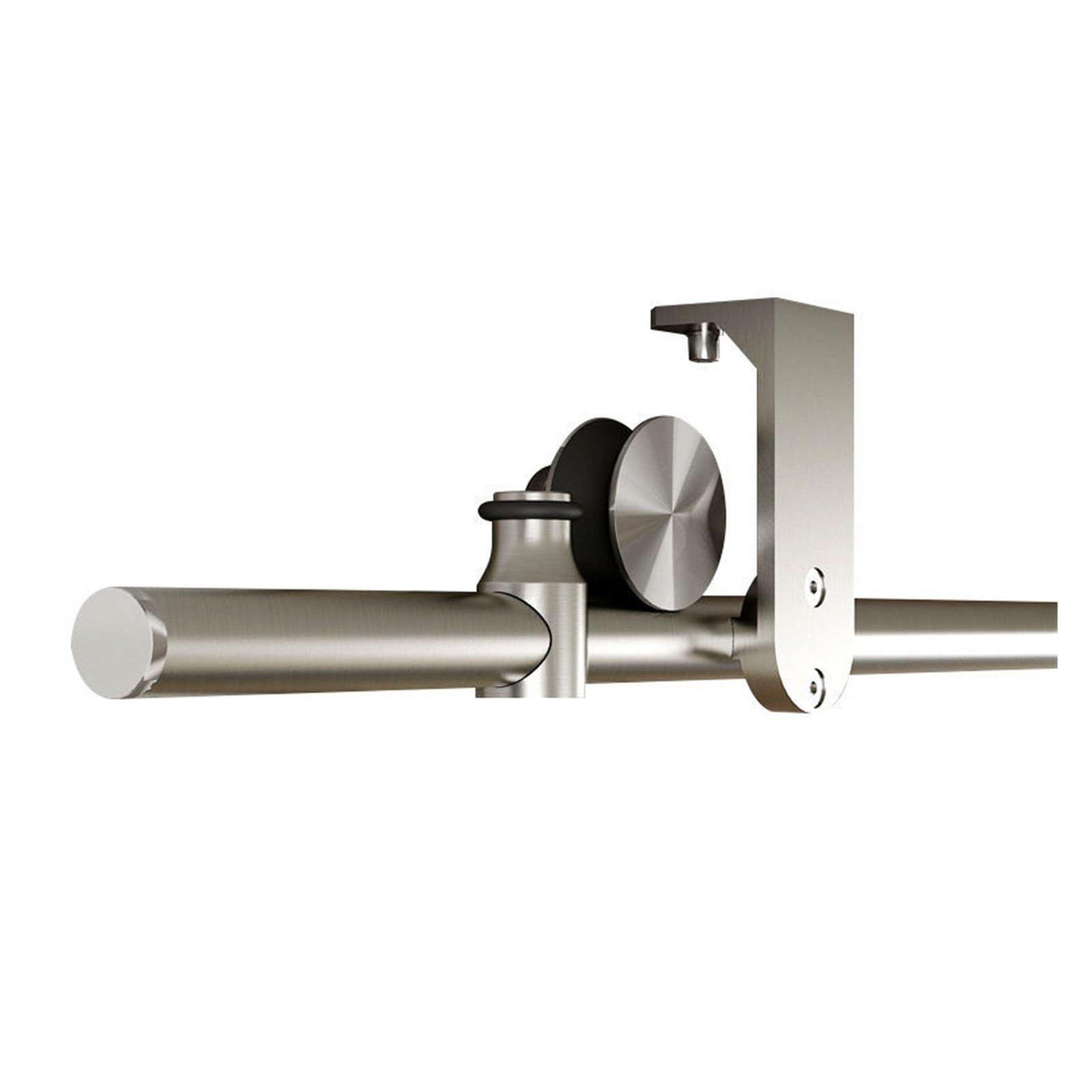Barn Door Rail Kit Sliding Hardware, Hangers, and Accessories for Wooden Doors,Smooth Gliding
