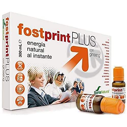 Soria Natural Fostprint Complemento Energético con Ginseng - 300 ml Cover