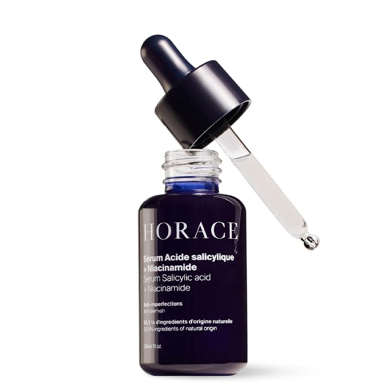 Sérum facial HORACE com ácido salicílico e niacinamida, sem fragrância, 30 mL