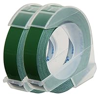 裏庭のjun■製品保証■【機関良】ダイモ DYMO M-2 174-1 Amazon.co.jp: ダイモ テープ 幅9mm 長さ3m つやあり 黒 2巻