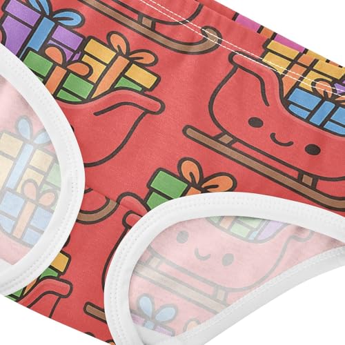 Daily Wear Girls' Panties Breathable Toddler Underwear for Baby Girls Sleigh Seamless in Sizes 2T,3T, 4T, 5T, 6Y and 8Y4