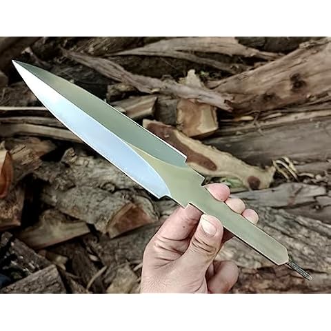 Unique Blades ! Blank Blade For Knife Making Custom Handmade Fixed Blank Blade - D2 Steel Hunting Blank Blade Knife Mking Knife Blank Blade Cover