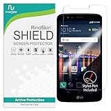 LG Stylo 3 Screen Protector (Edge-to-Edge) [Military-Grade] RinoGear Premium HD Invisible Clear Shield Anti-Bubble