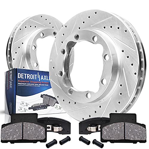 Image of Detroit Axle - Front Brake Kit for 1994-1999 Dodge Ram 2500 RAM 3500