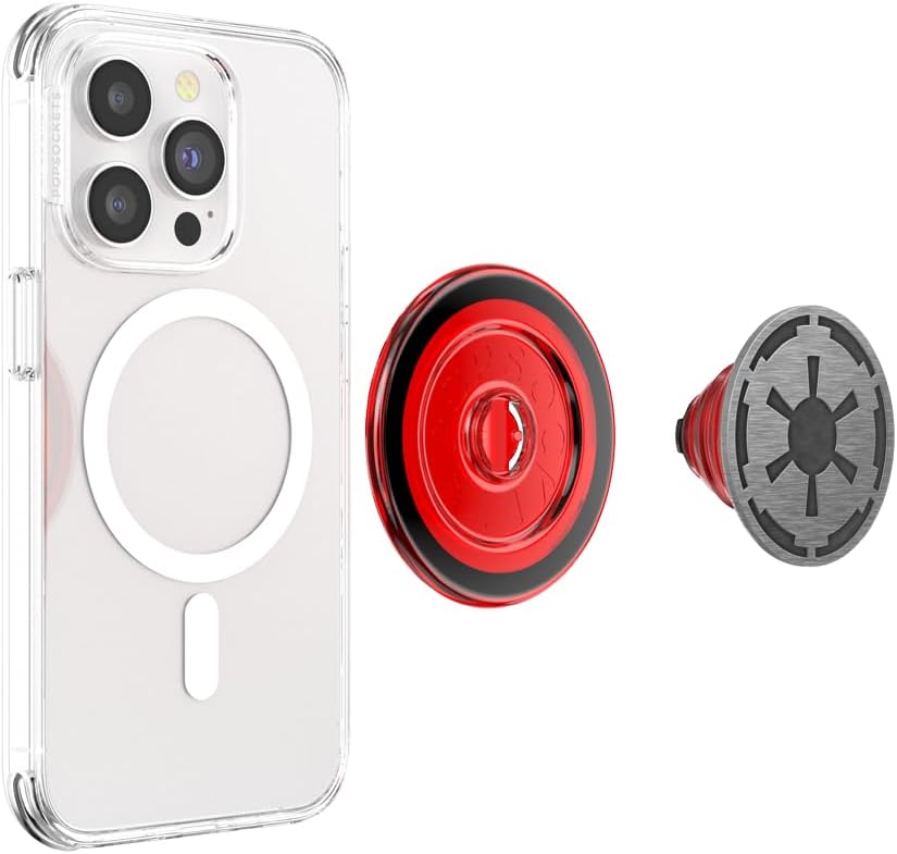 PopSockets Phone Grip for MagSafe, Magnetic Holder, Phone Stand, Star Wars - Long Live the Empire