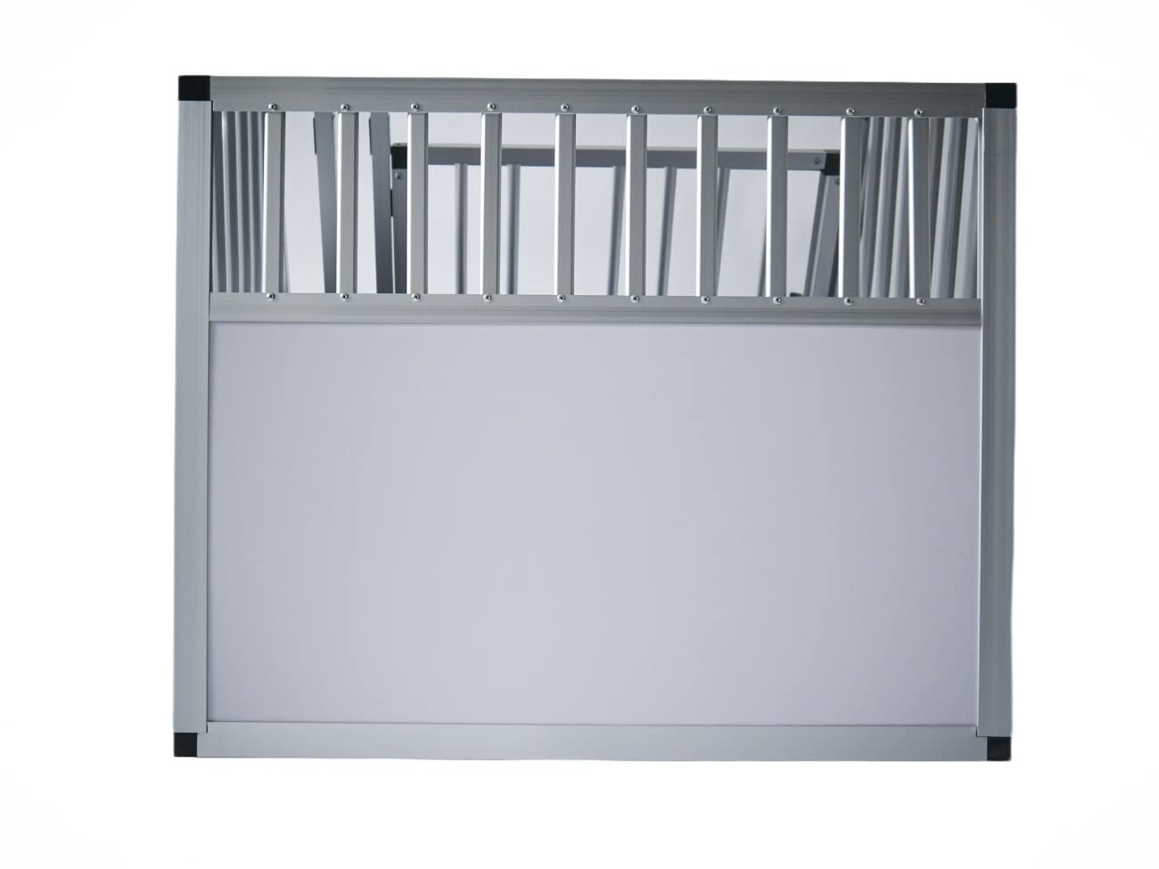 Doghead Boîte de transport pour chien en aluminium - 80 x 75 x 63 cm - Confort - Boîte de transport pour chien