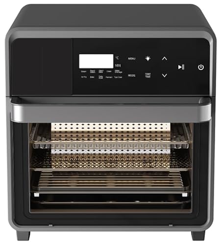 OUNiN Air Fryer Toaster Oven Combo – 11-in-1 Countertop Convection Steam Oven with Air Fryer, Steam, Dual Cook, Sous Vide, Bake, Roast, Dehydrate, 90–430°F, Self-Cleaning, 16-quart Capacity