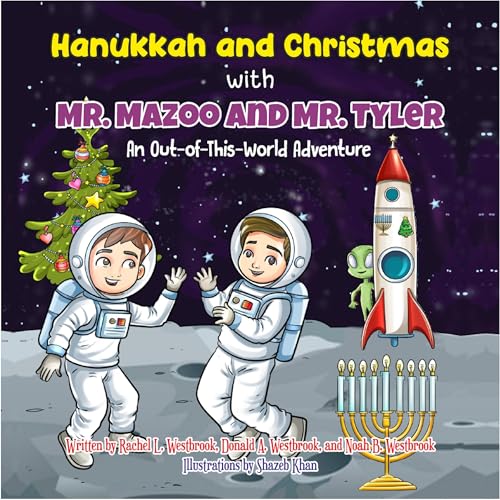 Page de couverture de Hanukkah and Christmas with Mr. Mazoo and Mr. Tyler