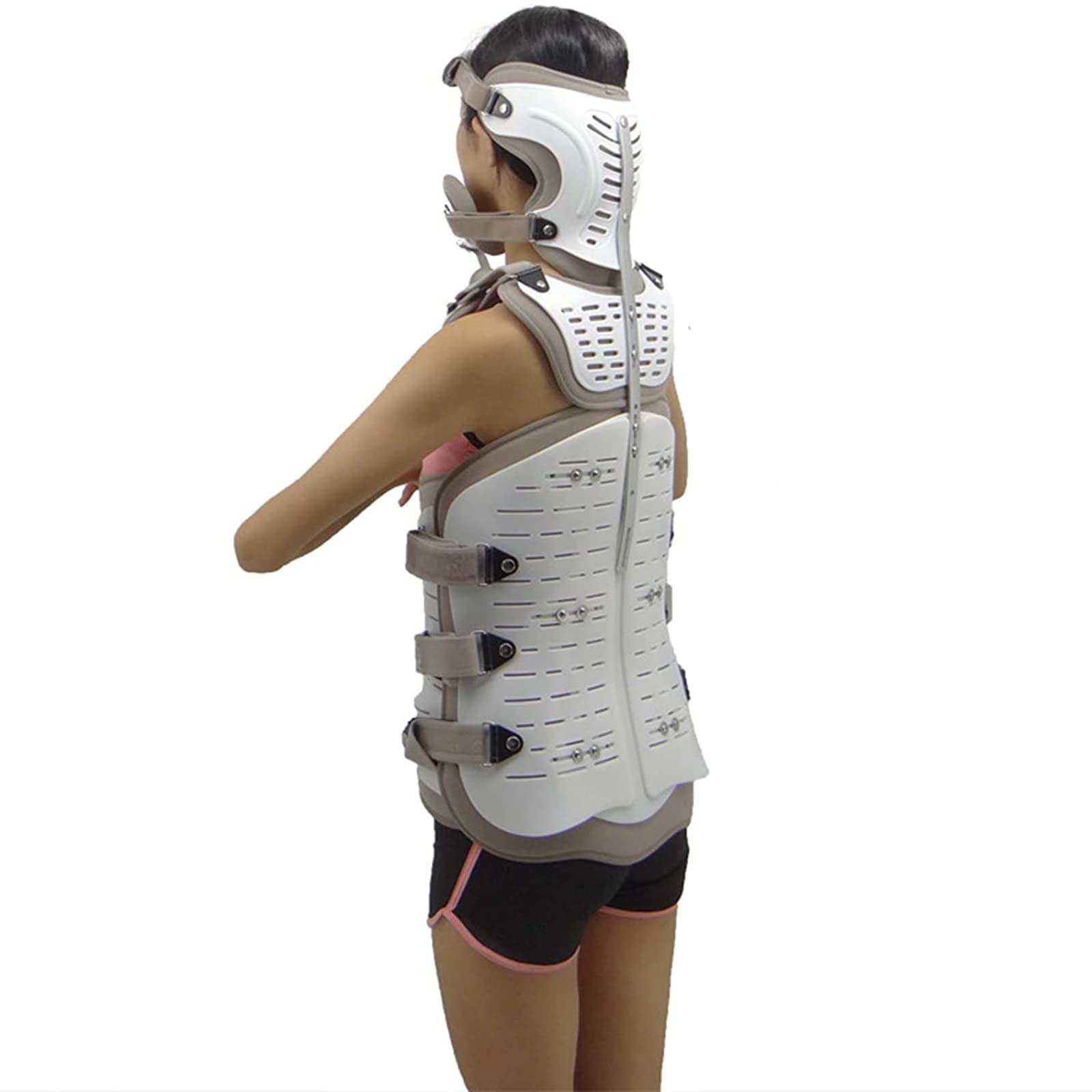 装具　骨折 楽天市場】足首サポーター 足首の骨折の保護 靭帯 調整可能な左