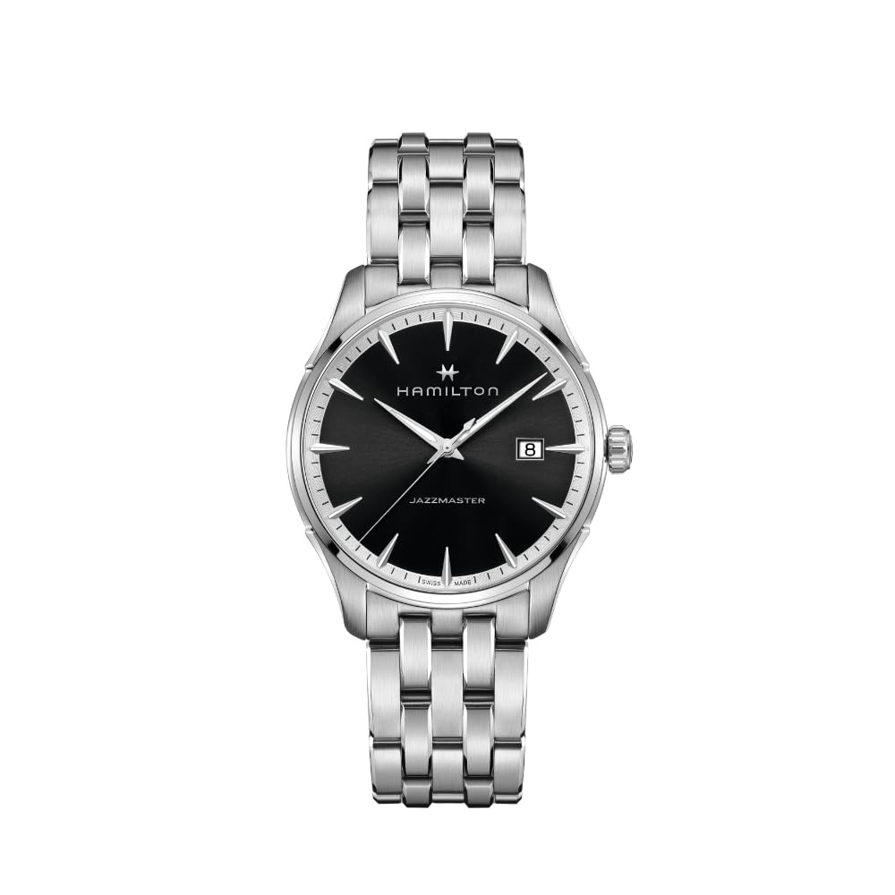 Hamilton Jazzmaster Gent Quartz Men's Watch, 40mm Stainless Steel Case