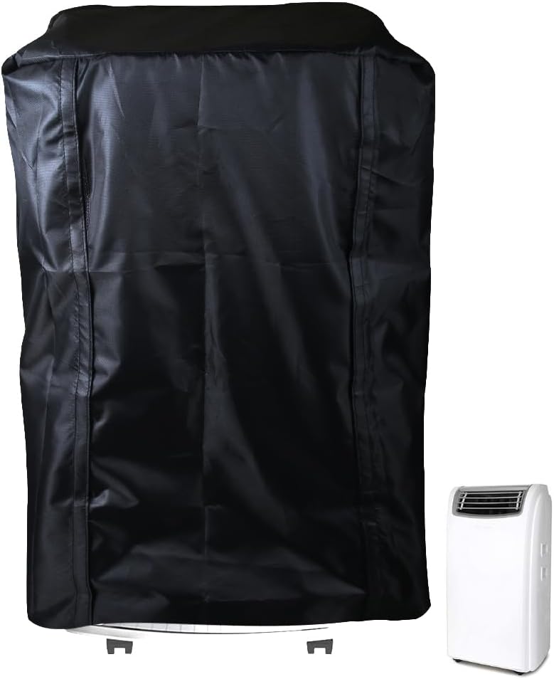 J&C Portable Ac Cover Portable Air Conditioner Cover Ac Unit Covers Air Conditioner Portable Cover Garage Air Conditioner Covers Portable A/C Conditioner Cover Car Fridge Cover 18x20x29.5in