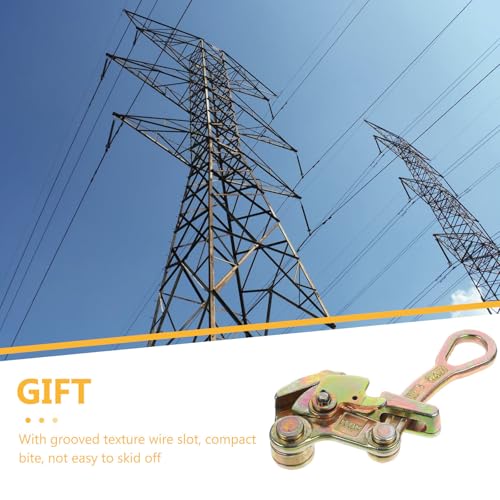 Abrazadera de cobre BESPORTBLE de uso duradero para tracción de cables 4