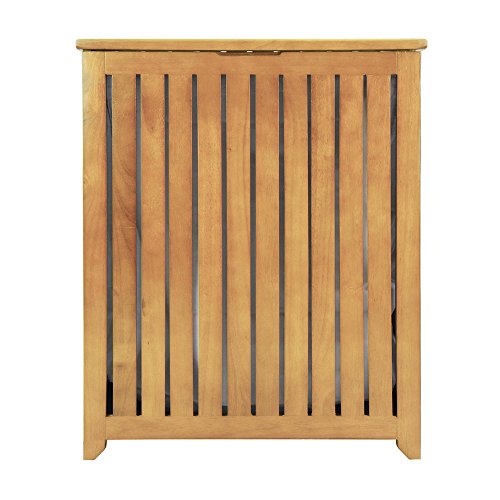 Oceanstar BRH1248 Spa-Style Bamboo Laundry Hamper thumb #1