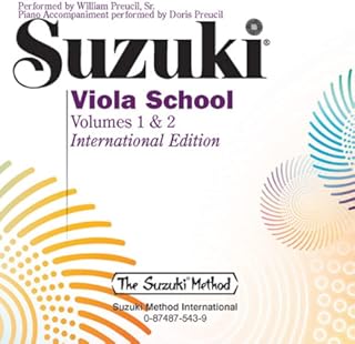 Suzuki Viola School, Volume 1 & 2 (CD) (Suzuki Method)