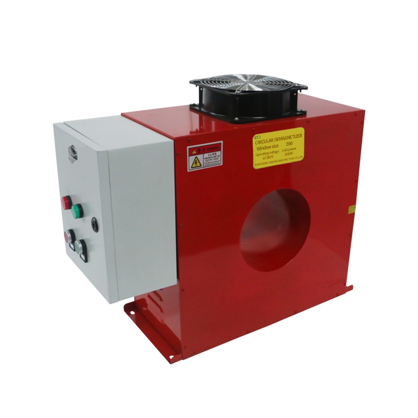 LNHHG Powerful Frame Type Circular Demagnetizer Machine Continuous Use Overload Protection For Demagnetization Steel Iron Workpieces(150 * 400mm)