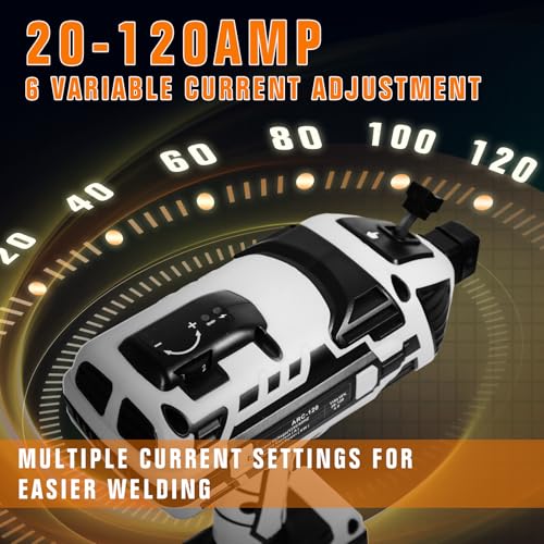Image of TRQWH Portable Welding Machine 110V Handheld Welder | IGBT Inverter, 5 Variable Current Adjustment, Fit 1 /16 inch-1 /8 inch Welding Rods, for DIY /Home Repair /Farm Maintenance /Automotive
