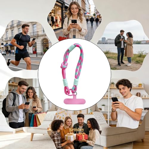 Cable de teléfono con pulsera para llevar el móvil en la muñeca con comodidad 4