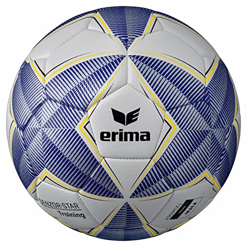 Erima Unisex Jugend SENZOR-Star Training Fußball (7192305), blau/Silber, 4