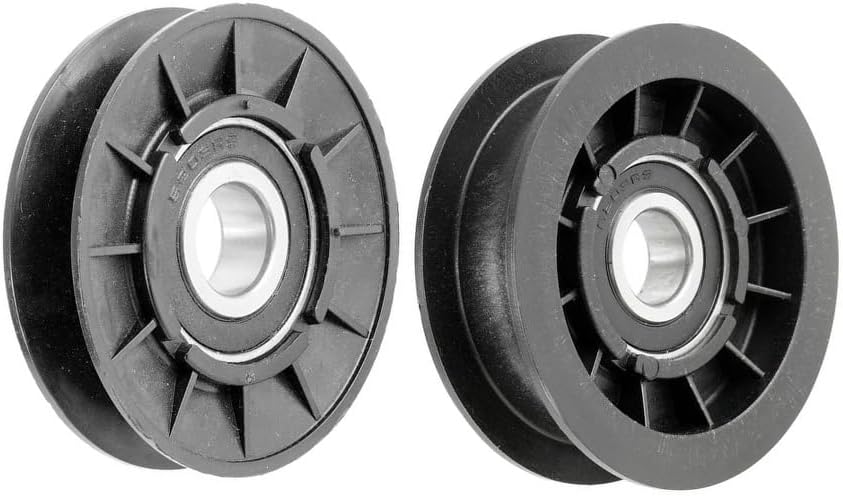 HITY MOTOR Idler Pulley for Transmission Belt Compatible with John Deere S100 S110 S120 S130 S140 S160 AM103019, AM32672, GX20286, AUC20392, GX20287, AUC20393, GX20287