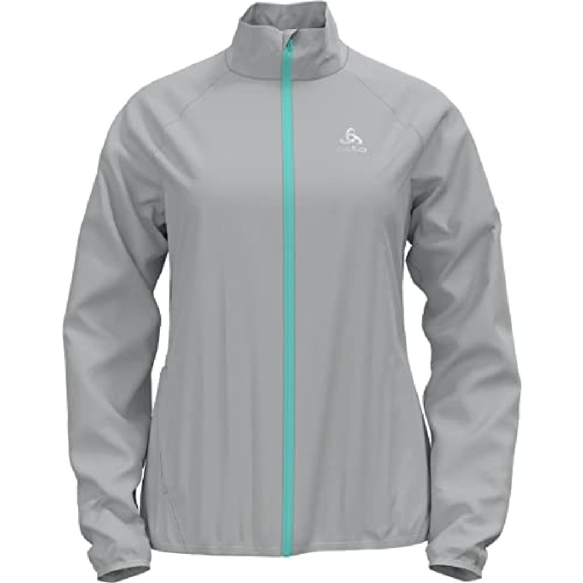 Odlo Women Running jacket ZEROWEIGHT, odlo silver grey - polynya, XL