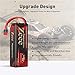 Zeee Premium Series 3S Lipo Battery 11.1V 100C 5200mAh Hard Case Battery with Deans T Connector for RC Car Boat Truck Helicopter Airplane Racing Models(2 Pack)