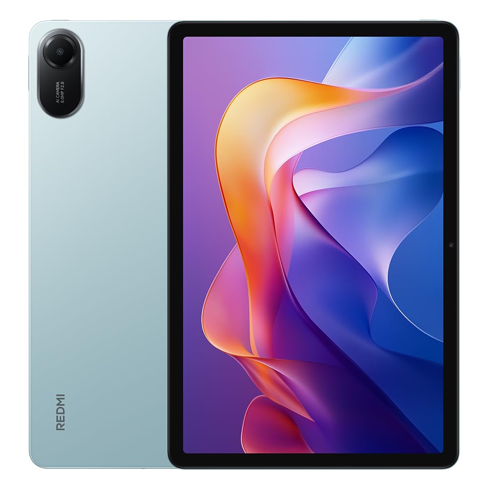 XIAOMI Redmi Pad 2 Tablet, 8 GB + 256 GB, Display 11 Inches, 2.5 K 90 Hz, Mediatek Helio G100 Ultra, Green (Charger Included)