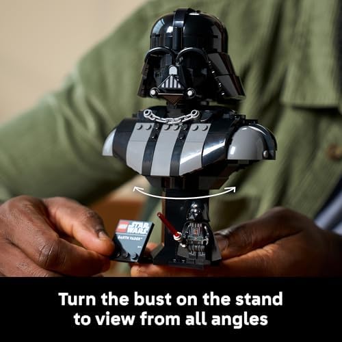 LEGO Star Wars Darth Vader Bust - Collectible Building Set for Adults, Ages 18+ - Star Wars Gift for Men & Women - with Darth Vader Minifigure - Bedroom or Shelf Decor - 75439 — view 5