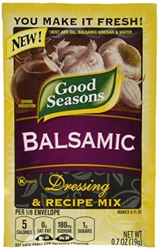 Good Seasons Balsamic Salad Dressing & Recipe Mix .7 oz (Pack of 12)