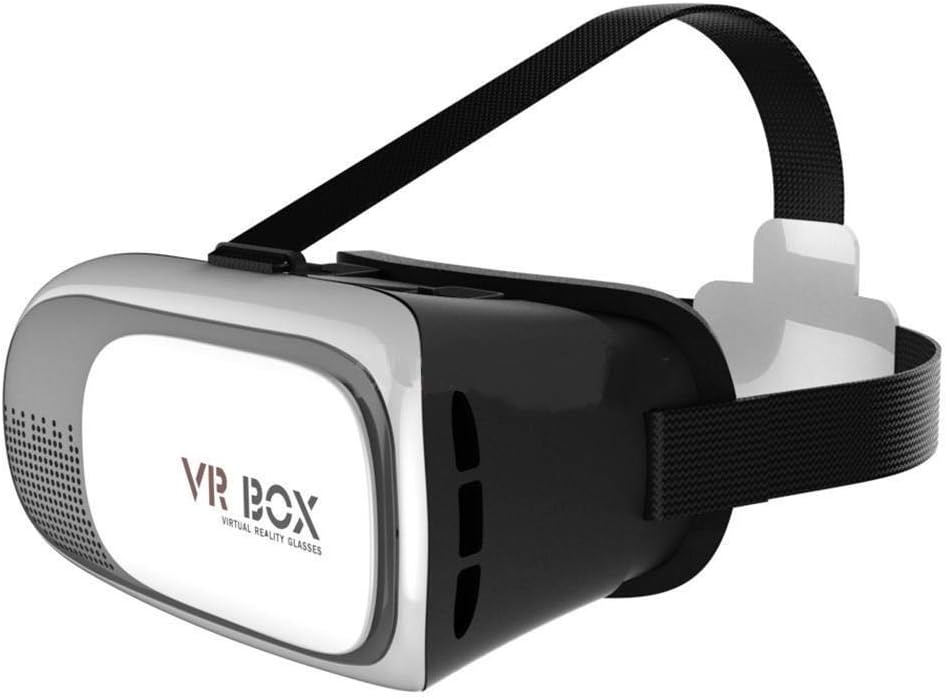VR Box Google Cardboard Virtual Reality 3D Glasses for Smartphones, White