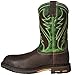 Ariat Mens WorkHog Wide Square Toe VentTEK Composite Toe Work Boot Bruin Brown/Grass Green 11.5