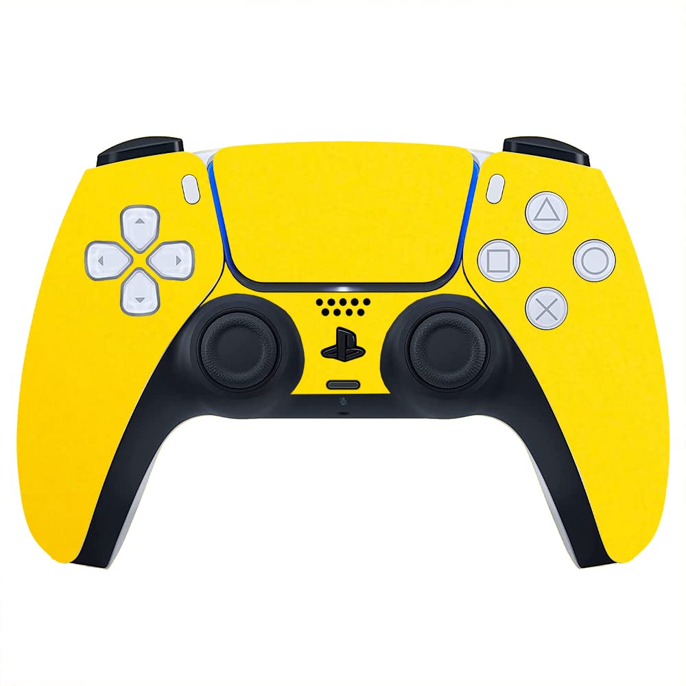GADGETSWRAP Premium Material Skin Sticker Decal Compatible with PS5 Controller - Yellow Glossy (B0B1HJJ1DF) Amazon Price History, Amazon Price Tracker