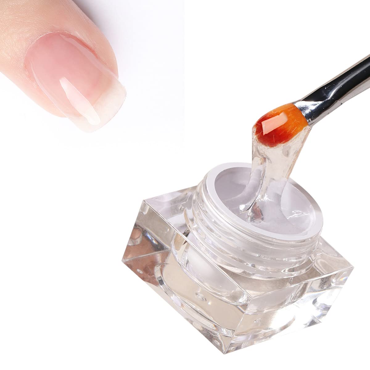 Amazon.co.jp: ネイルリペア＆エクステンドファイバージェル、ネイル